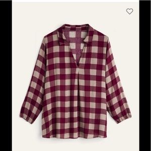 Women’s plaid tunic